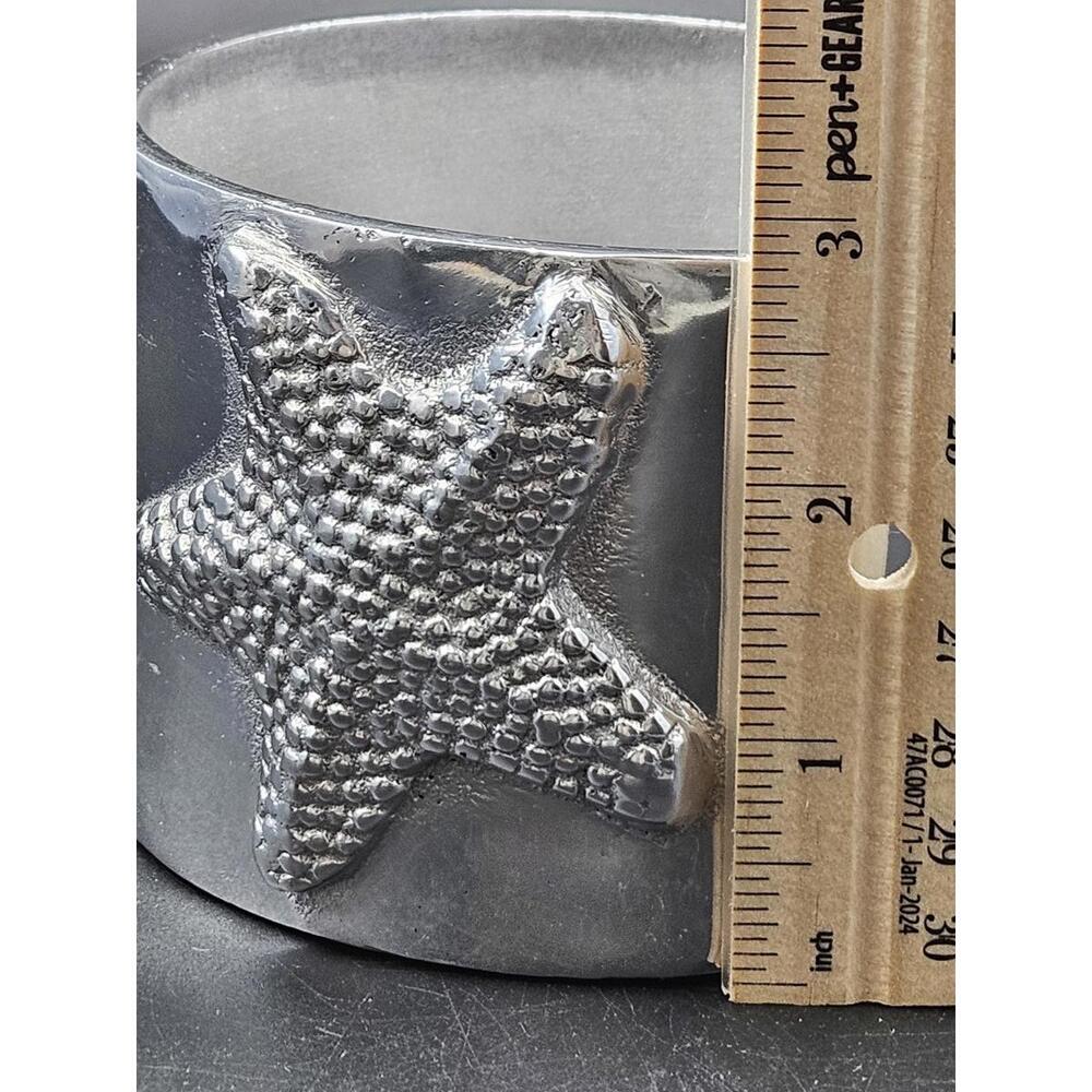 Mariposa Brillante Starfish Wine Bottle Coaster Aluminum Mexico Nautical - Picture 7 of 13